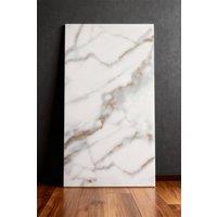 Groundlevel Self Adhesive Marble Effect Tiles in Natural | Size: 20 Pack