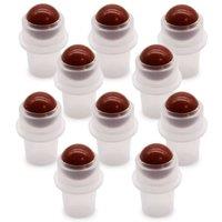 KDMD Red Jasper Gemstone Roller Tip for 5ml Essential Oil Bottles