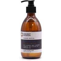 KDMD Sleepy Lavender Aromatherapy Massage & Bath Oil 300ml for Relaxation in Amber