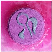 KDMD Zodiac Bath Fizzers Set Virgo Tree Agate & Oud Fragrance 2x150g in Purple