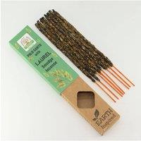 KDMD Earth Inspired Smudge Incense Laurel Botanical Incense Sticks in Green