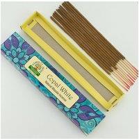 KDMD Namaste Mandala Masala Incense Copal White 15 Sticks in Brown