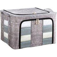 SPETLEK 66L Large Folding Storage Box 1x in Grey