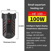 SPETLEK 100W Aquarium Water Heater Aqua Fish Tank in Black | Size: 110 cm