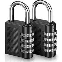 SPETLEK Digit Combination Padlock in Black