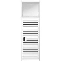 EONLION 78 x 22 x 23cm Bathroom Cabinet Free Standing White | Size: 78 x 22 x 23 cm