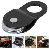 KORVIXA Heavy Duty Winch 10 Ton Natch Block in Black