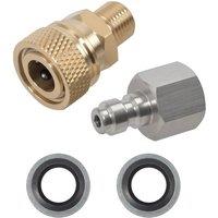 Nordara 1/8 BSP Air Rifle Filling Hose Quick Coupler in Gold