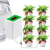 NESTLUNE Indoor Automatic Self Watering System in White | Size: 1.25kg