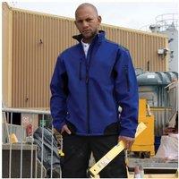 Result Men's Ripstop Soft Shell Breathable Jacket in Navy | Size: 3XL