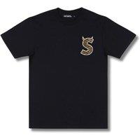 Scum Men's S Diablo Leopard Print T-Shirt in Black | Size: 3XL