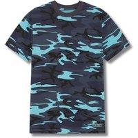 Scum Men's Essentials Camo T-Shirt in Blue | Size: Large