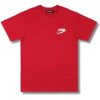 Scum Men's Tick T-Shirt in Red | Size: 4XL