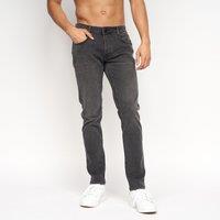 Crosshatch Malcolm Men's Slim Fit 5-Pocket Stretch Jeans in Charcoal | Size: 36S
