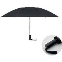 MidOcean Men's Agumbe Windproof Folding Umbrella in Black