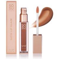 SOSU Cosmetics Women's Satin Lipglaze 6ml in Almond Butter