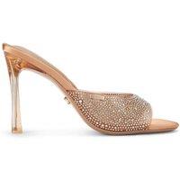 Carvela Women's 'Isabella Vinyl Mule' Heels in Bronze | Size: 6
