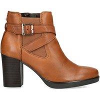 Carvela Women's 'Silver 2' Leather Boots in Tan | Size: 7