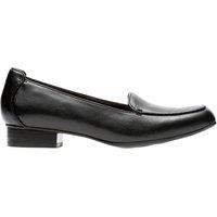 Clarks Women's Keesha Luca Black Loafers, Slip Ons | Size: 7-Wide Fit