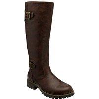 Lotus Women's 'Brandi' Knee High Boots in Brown | Size: 3