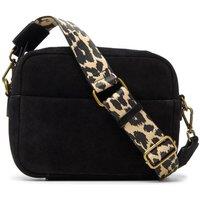Clarks Women's Kierra Strap Black Suede Cross Body Bag