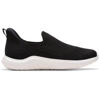 Clarks Women's Nova Aster Black Slip Ons | Size: 4-Wide Fit