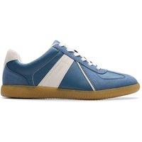 Clarks Women's Nykole Step Denim Trainers in Blue | Size: 5-Standard Fit