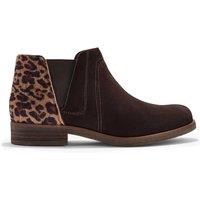 Clarks Women's Demi 2 Beat Dark Brown Suede Ankle Boots | Size: 6.5-Standard Fit