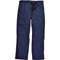 Portwest Women's Bizweld Fire Resistant Work Trousers in Navy | Size: XL