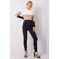 Love Lace Women's Sweatshirt & Pants Set in Black | Size: Small