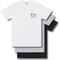 Scum Men's Doggy Stlye Three Pack T-Shirts in Black | Size: 3XL
