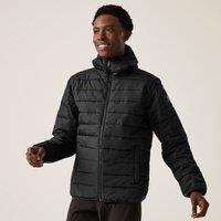 Regatta Men's Helfa Insulated Padded Jacket in Black | Size: Large