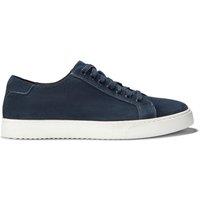 Clarks Men's Lockton Lace Navy Suede Trainers in Blue | Size: 8-Standard Fit