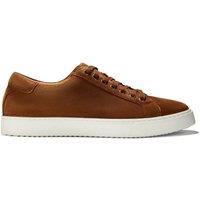 Clarks Men's Lockton Lace Cola Suede Trainers in Brown | Size: 6-Standard Fit