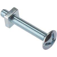 Forgefix Roofing Bolt Zp M8 X 80Mm Bag 25 in Silver