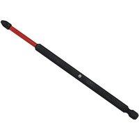 Forgefix ForgeFast Pozidriv Compatible Impact Bit PZ1 x 152mm (Card 1) in Black