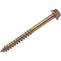 Forgefix Spectre Coach Screw Hexagon Head ZY M10 x 70mm Box 50 in Gold