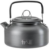 Trail Outdoor Leisure Camping Kettle Stove Top Fast Boil Hard Anodised Aluminium 0.8L in Black