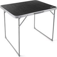 Trail Outdoor Leisure Trail Folding Camping Picnic Table Lightweight Wood Marble Effect in Black