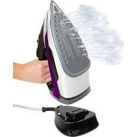 Groundlevel Cordless Bullet Steam Iron in Purple
