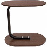 MANTRARAJ Side Table Coffee Table Bedside Bedroom Office Small Corner Table in Brown