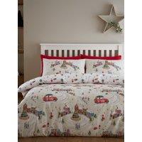 Catherine Lansfield Christmas Town Duvet Cover Set | Size: Single