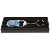 Manchester City FC Key Ring Torch Bottle Opener in Blue