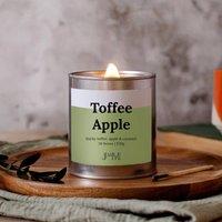 JAAM Toffee Apple Crackle Wick Candle in Silver