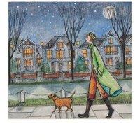 Joe Ramm By The Light Of The Moon Print in Light Blue
