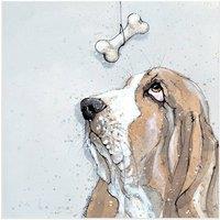 Bev Davies Treat Time Mounted Print in Off-White
