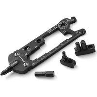 KDMD Multifunction Bike Repair Tool Emergency Wrench Screwdriver Set in Black