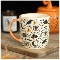 KDMD Frightful Folk Autumn Ceramic Mug for Tea Coffee Hot Chocolate