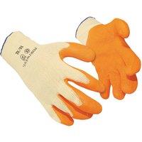 Portwest Fortis Grip Gloves (A150) Workwear Safetywear Pack of 2 in Orange | Size: Large