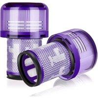 SPETLEK Dyson V12 Slim Absolute Filter HEPA Washable Replacement Part in Purple